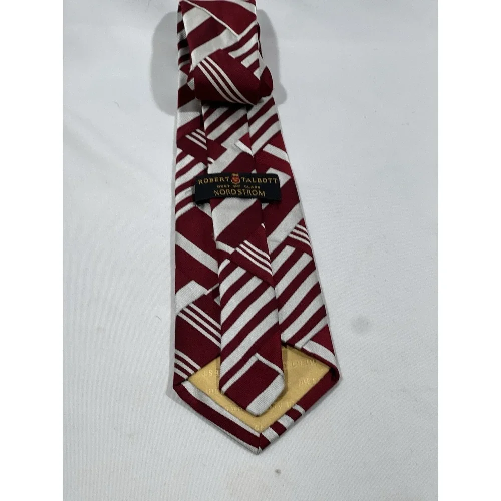 Robert Talbott Best Of Class Silk Tie‎ Mens Striped Luxury Designer
